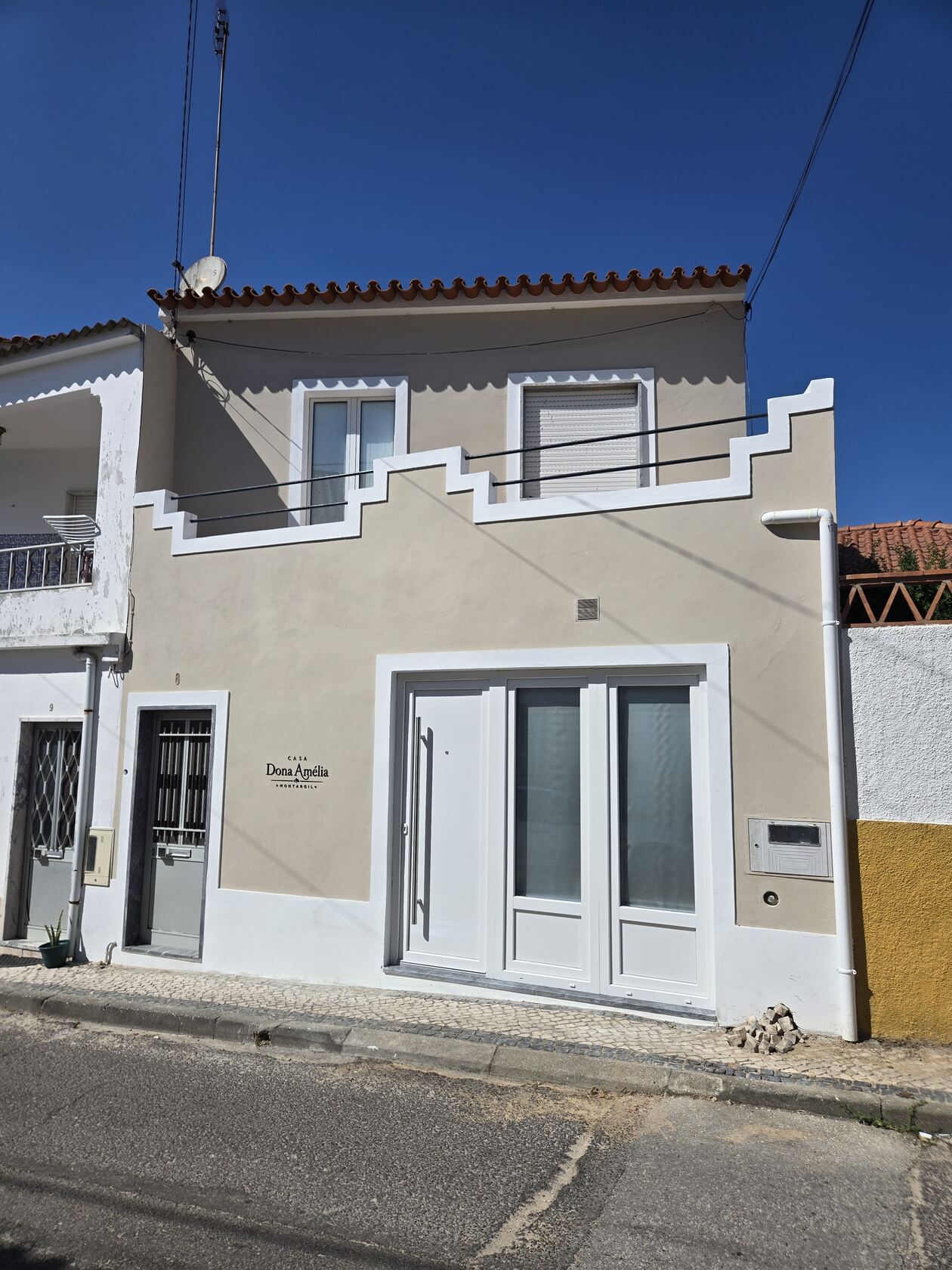 Fachada da Casa Dona Amélia